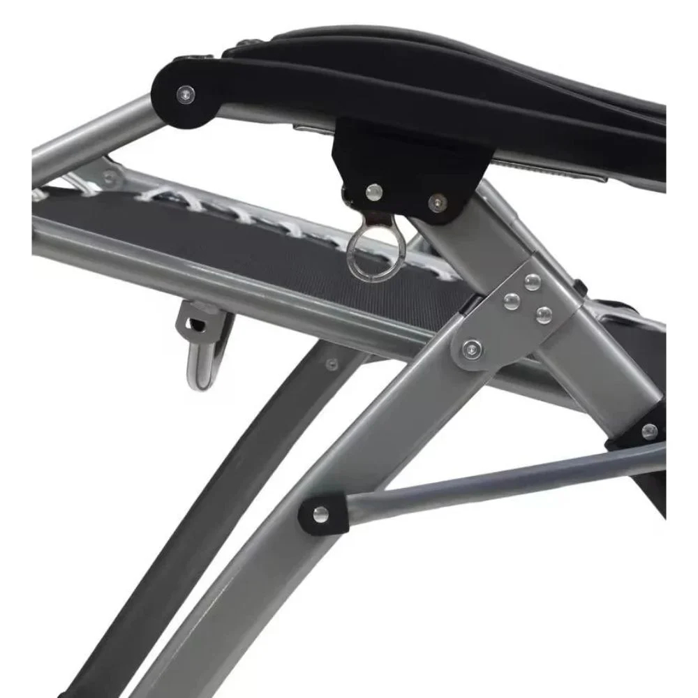 Πτυσσόμενη Μεταλλική Καρέκλα Μαύρη 67 x 110 x 160 cm Πτυσσόμενη Μεταλλική Καρέκλα Μαύρη 67 x 110 x 160 cm