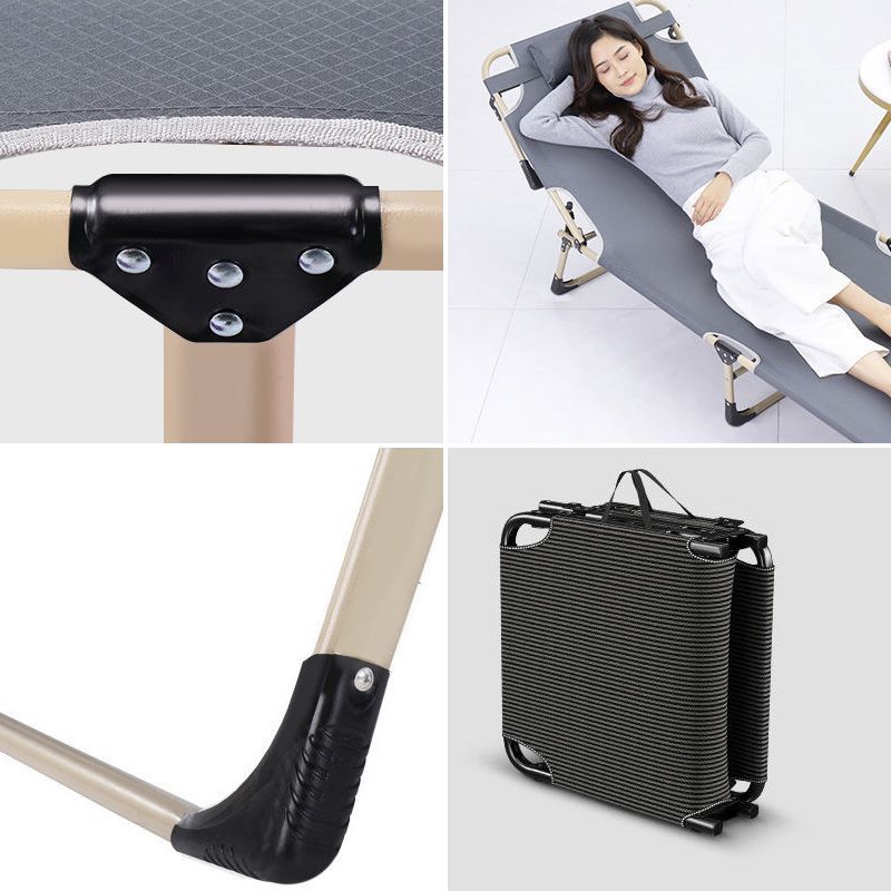 Πτυσσόμενη Μεταλλική Ξαπλώστρα - Κρεβάτι με Μαξιλάρι, Ενισχυμένο Ύφασμα και Ρυθμιζόμενη Πλάτη έως 120kg Πτυσσόμενη Μεταλλική Ξαπλώστρα - Κρεβάτι με Μαξιλάρι, Ενισχυμένο Ύφασμα και Ρυθμιζόμενη Πλάτη έως 120kg