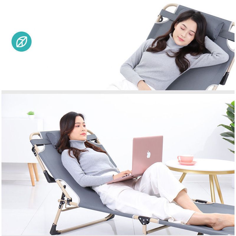 Πτυσσόμενη Μεταλλική Ξαπλώστρα - Κρεβάτι με Μαξιλάρι, Ενισχυμένο Ύφασμα και Ρυθμιζόμενη Πλάτη έως 120kg Πτυσσόμενη Μεταλλική Ξαπλώστρα - Κρεβάτι με Μαξιλάρι, Ενισχυμένο Ύφασμα και Ρυθμιζόμενη Πλάτη έως 120kg