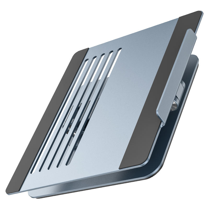 Πτυσσόμενη Περιστρεφόμενη Βάση Laptop & Tablet Αλουμινίου 360° - Ρυθμιζόμενη Επιτραπέζια Βάση Γραφείου - Hoco Πτυσσόμενη Περιστρεφόμενη Βάση Laptop & Tablet Αλουμινίου 360° - Ρυθμιζόμενη Επιτραπέζια Βάση Γραφείου - Hoco