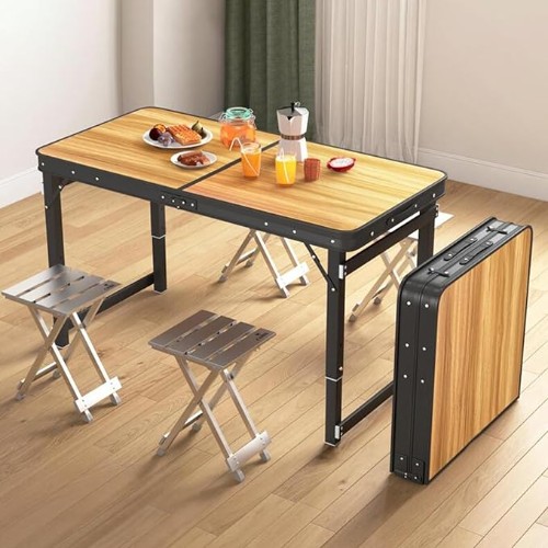 Πτυσσόμενο Φορητό Τραπέζι με Ρυθμιζόμενο Ύψος με Μεταλλικό Σκελετό και Βαλιτσάκι Μεταφοράς 120 x 60 x 55-72-81cm FA-907 Πτυσσόμενο Φορητό Τραπέζι με Ρυθμιζόμενο Ύψος με Μεταλλικό Σκελετό και Βαλιτσάκι Μεταφοράς 120 x 60 x 55-72-81cm FA-907