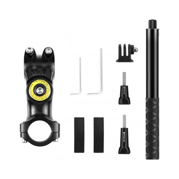 Πτυσσόμενο Κοντάρι με Βραχίονα Μοτοσυκλέτας- Ποδηλάτου 28-113cm για Στήριξη Κάμερας Κινητού Puluz Πτυσσόμενο Κοντάρι με Βραχίονα Μοτοσυκλέτας- Ποδηλάτου 28-113cm για Στήριξη Κάμερας Κινητού Puluz