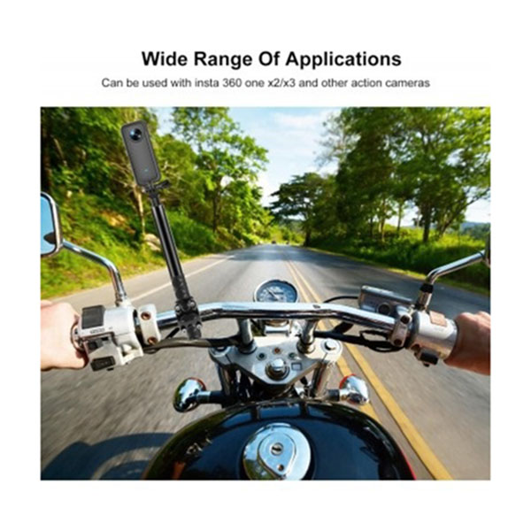 Πτυσσόμενο Κοντάρι με Βραχίονα Μοτοσυκλέτας- Ποδηλάτου 28-113cm για Στήριξη Κάμερας Κινητού Puluz Πτυσσόμενο Κοντάρι με Βραχίονα Μοτοσυκλέτας- Ποδηλάτου 28-113cm για Στήριξη Κάμερας Κινητού Puluz