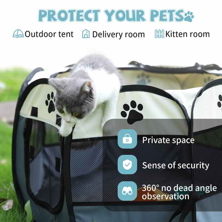 Πτυσσόμενο Πάρκο Κατοικιδίου – Οκτάγωνο 72x72x45cm - Nunbell Πτυσσόμενο Πάρκο Κατοικιδίου – Οκτάγωνο 72x72x45cm - Nunbell