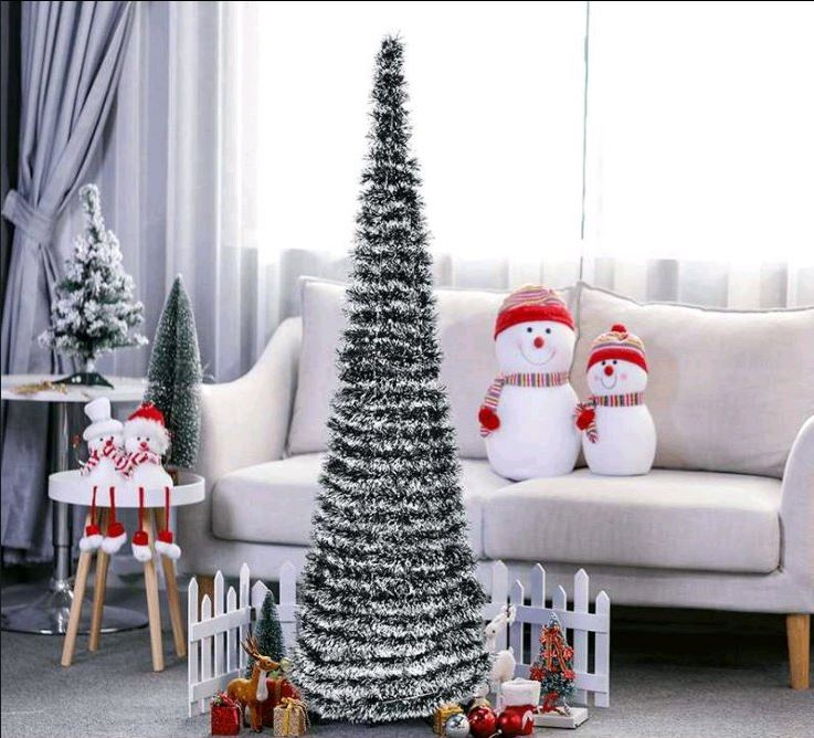 Πτυσσόμενο Xιονισμένο Χριστουγεννιάτικο Δέντρο 1.5m που Στήνεται σε 1 Λεπτό kai Διπλώνει – Κωνικό – Γρήγορη Συναρμολόγηση Πτυσσόμενο Xιονισμένο Χριστουγεννιάτικο Δέντρο 1.5m που Στήνεται σε 1 Λεπτό kai Διπλώνει – Κωνικό – Γρήγορη Συναρμολόγηση