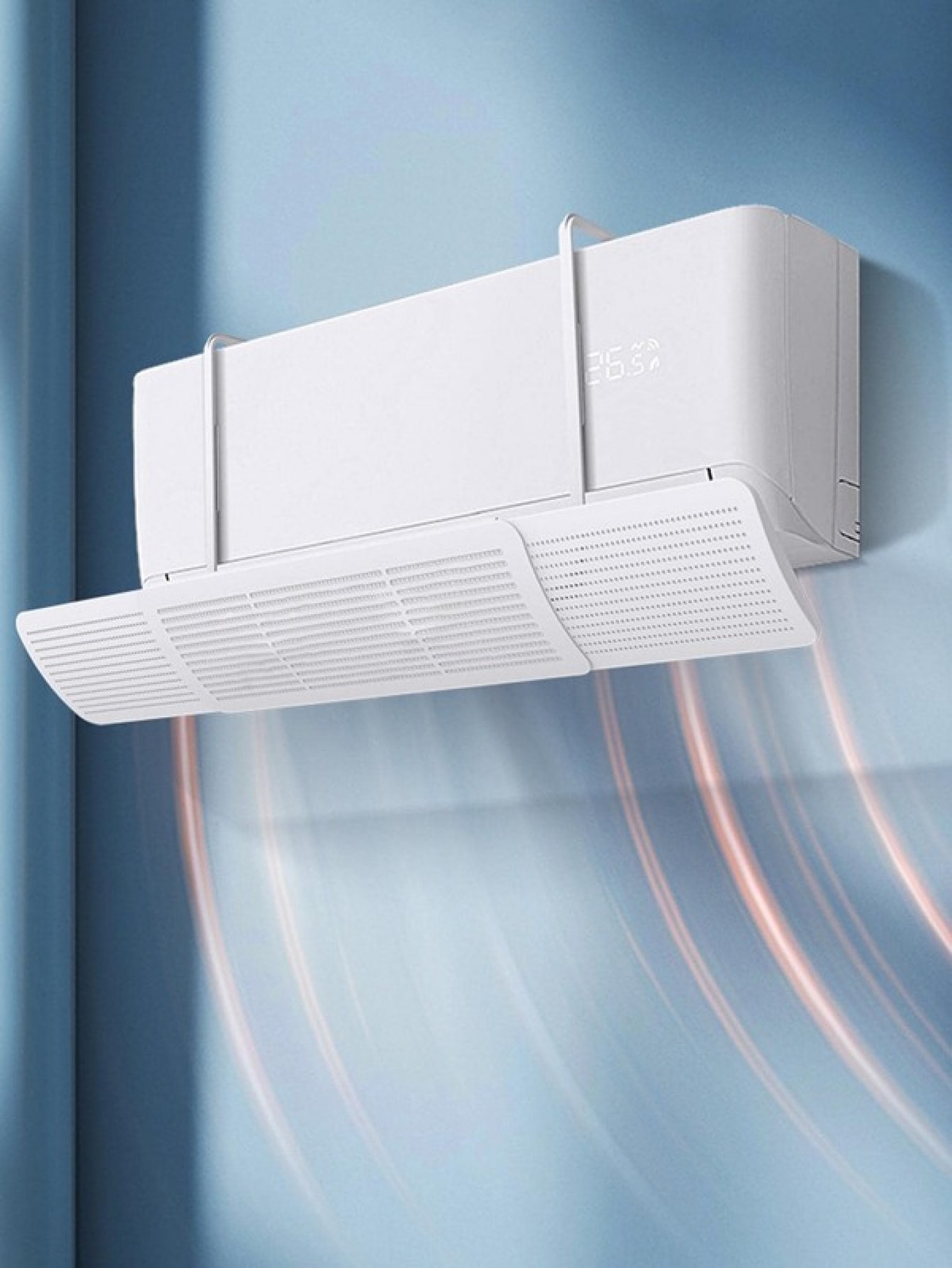 Πτυσσόμενος Οδηγός Ροής Αέρα για Κλιματιστικά 52-92cm Πτυσσόμενος Οδηγός Ροής Αέρα για Κλιματιστικά 52-92cm