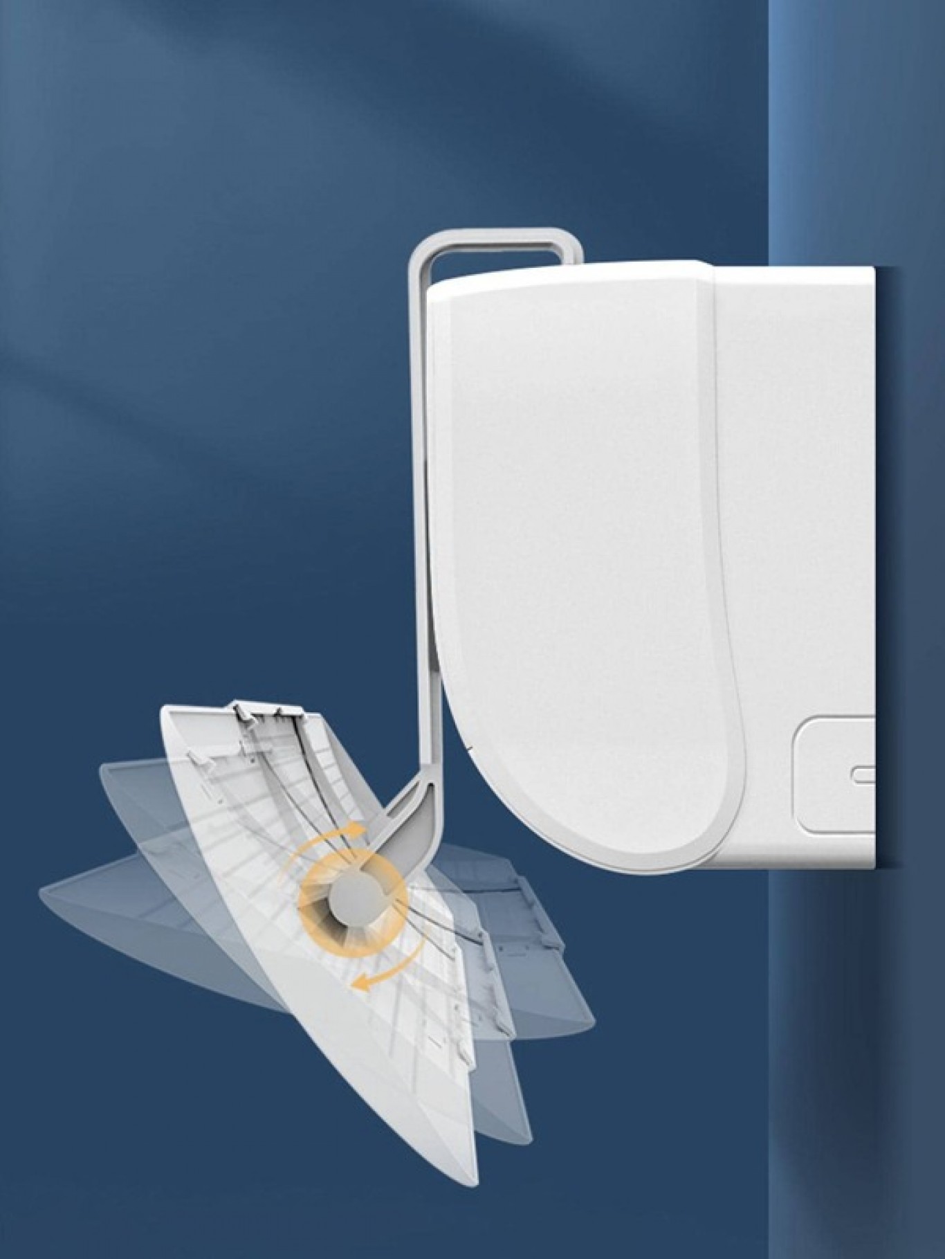 Πτυσσόμενος Οδηγός Ροής Αέρα για Κλιματιστικά 52-92cm Πτυσσόμενος Οδηγός Ροής Αέρα για Κλιματιστικά 52-92cm