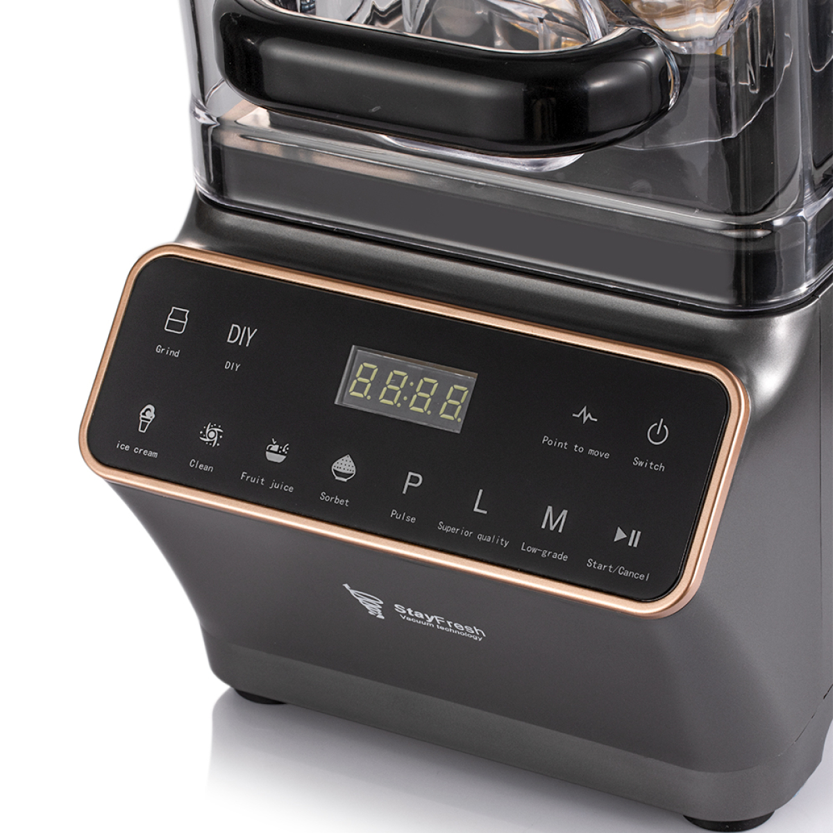 RAF 2 σε 1 Ηλεκτρικός Ανοξείδωτος Αποχυμωτής & Μπλέντερ 1200W με Δοχείο 2L Ασημί/Μαύρο RAF 2 σε 1 Ηλεκτρικός Ανοξείδωτος Αποχυμωτής & Μπλέντερ 1200W με Δοχείο 2L Ασημί/Μαύρο