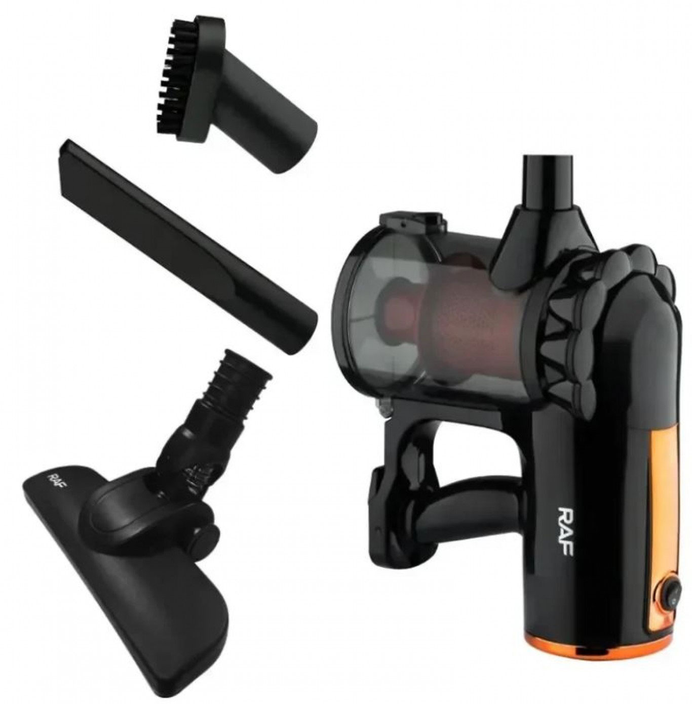 RAF 3 σε 1 Ηλεκτρική Σκούπα Στικ και Σκουπάκι Χειρός 600W με Αποσπώμενο Κάδο 500ml - Vacuum Cleaner 8672 RAF 3 σε 1 Ηλεκτρική Σκούπα Στικ και Σκουπάκι Χειρός 600W με Αποσπώμενο Κάδο 500ml - Vacuum Cleaner 8672