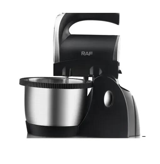RAF Αυτόματο Πολυλειτουργικό Μίξερ 300W με Inox Περιστρεφόμενο Μπολ 3lt RAF Αυτόματο Πολυλειτουργικό Μίξερ 300W με Inox Περιστρεφόμενο Μπολ 3lt