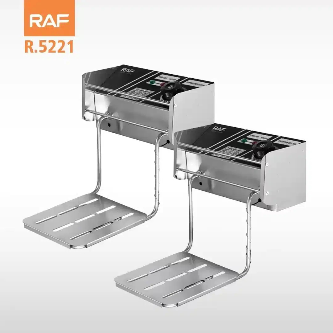 RAF Διπλή Ηλεκτρική Φριτέζα 5000W 5.5 + 5.5 L RAF Διπλή Ηλεκτρική Φριτέζα 5000W 5.5 + 5.5 L