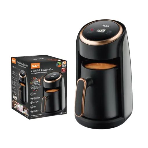 RAF Ηλεκτρική Καφετιέρα Ελληνικού Καφέ 300ml 600W RAF Ηλεκτρική Καφετιέρα Ελληνικού Καφέ 300ml 600W