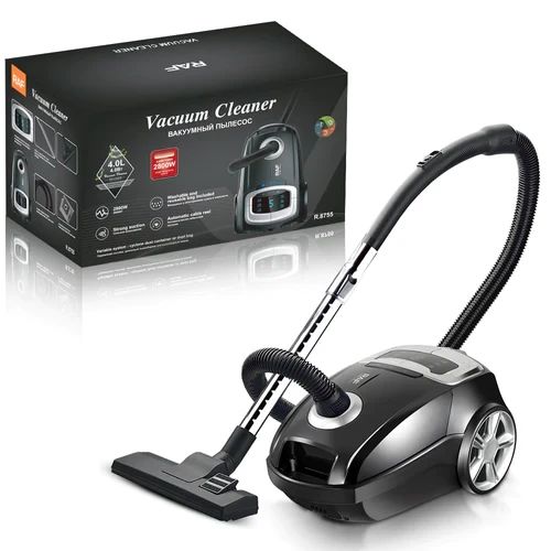 Raf Ηλεκτρική Σκούπα 2800W με Σακούλα 4lt και Ψηφιακή Οθόνη Mαύρη Raf Ηλεκτρική Σκούπα 2800W με Σακούλα 4lt και Ψηφιακή Οθόνη Mαύρη