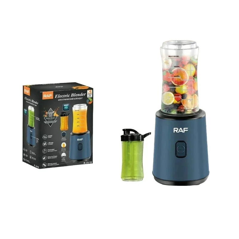 RAF Ηλεκτρικό Μπλέντερ 600ml για Smoothies και Σούπες 300W RAF Ηλεκτρικό Μπλέντερ 600ml για Smoothies και Σούπες 300W
