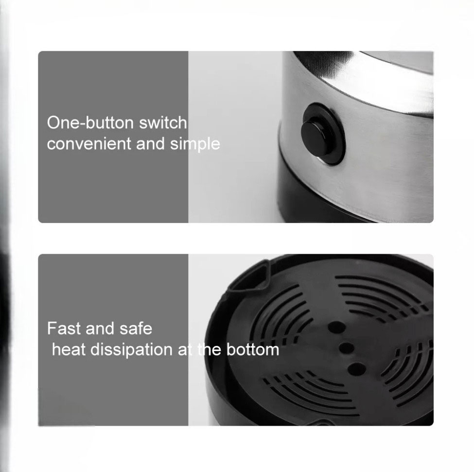 RAF Ηλεκτρικός Μύλος Καφέ 300W με Χωρητικότητα 50gr Ασημί RAF Ηλεκτρικός Μύλος Καφέ 300W με Χωρητικότητα 50gr Ασημί