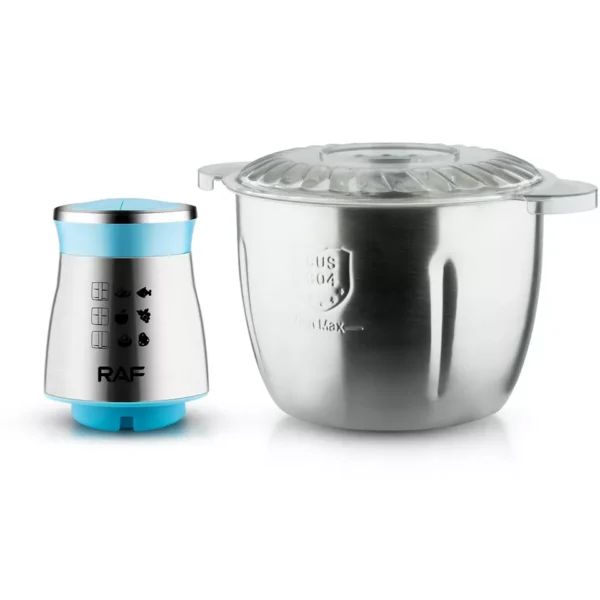 Raf Ηλεκτρικός Πολυκόφτης - Multi 1000W με Inox Κάδο 3L και 3 Ταχύτητες Raf Ηλεκτρικός Πολυκόφτης - Multi 1000W με Inox Κάδο 3L και 3 Ταχύτητες