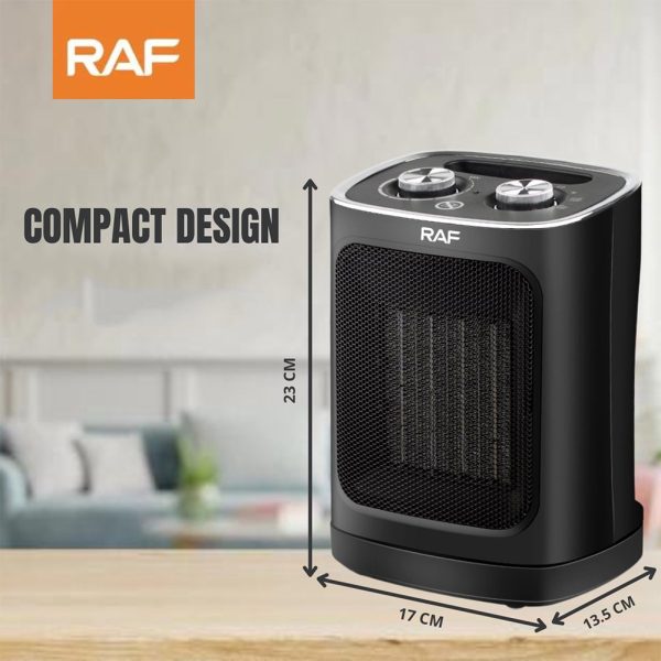 RAF Κεραμικό Περιστρεφόμενο Αερόθερμο Δαπέδου 1800W με 2 Βαθμίδες Θέρμανσης και Ρυθμιζόμενο Θερμοστάτη RAF Κεραμικό Περιστρεφόμενο Αερόθερμο Δαπέδου 1800W με 2 Βαθμίδες Θέρμανσης και Ρυθμιζόμενο Θερμοστάτη