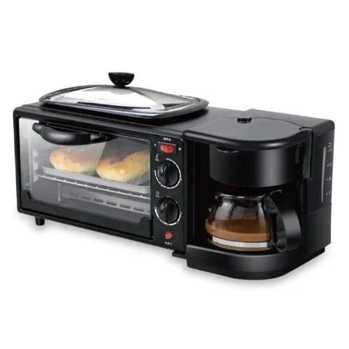 RAF Mini Ηλεκτρικός Πολυλειτουργικός Φούρνος 3 σε 1 - Πολυμηχάνημα με Καφετιέρα, Φούρνο και Αντικολλητική Ψησταριά Μαύρο RAF Mini Ηλεκτρικός Πολυλειτουργικός Φούρνος 3 σε 1 - Πολυμηχάνημα με Καφετιέρα, Φούρνο και Αντικολλητική Ψησταριά Μαύρο