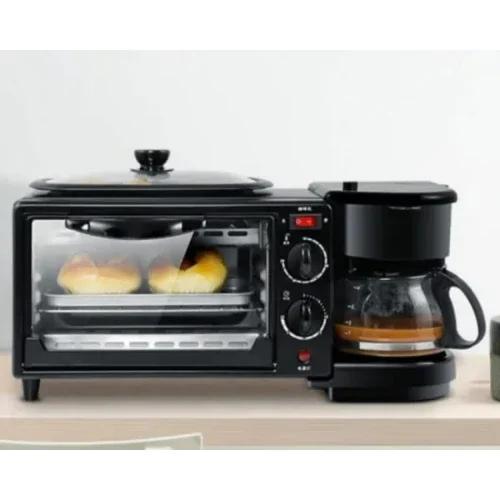 RAF Mini Ηλεκτρικός Πολυλειτουργικός Φούρνος 3 σε 1 - Πολυμηχάνημα με Καφετιέρα, Φούρνο και Αντικολλητική Ψησταριά Μαύρο RAF Mini Ηλεκτρικός Πολυλειτουργικός Φούρνος 3 σε 1 - Πολυμηχάνημα με Καφετιέρα, Φούρνο και Αντικολλητική Ψησταριά Μαύρο