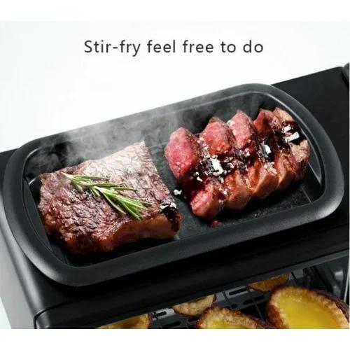 RAF Mini Ηλεκτρικός Πολυλειτουργικός Φούρνος 3 σε 1 - Πολυμηχάνημα με Καφετιέρα, Φούρνο και Αντικολλητική Ψησταριά Μαύρο RAF Mini Ηλεκτρικός Πολυλειτουργικός Φούρνος 3 σε 1 - Πολυμηχάνημα με Καφετιέρα, Φούρνο και Αντικολλητική Ψησταριά Μαύρο