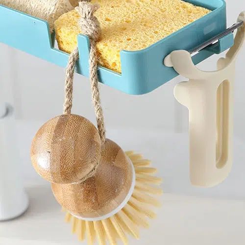 Ράφι Οργάνωσης Νεροχύτη 9.5x10x19cm – Πετρόλ Ράφι Οργάνωσης Νεροχύτη 9.5x10x19cm – Πετρόλ