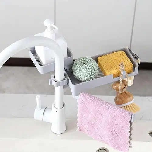 Ράφι Οργάνωσης Νεροχύτη 9.5x10x19cm – Πετρόλ Ράφι Οργάνωσης Νεροχύτη 9.5x10x19cm – Πετρόλ