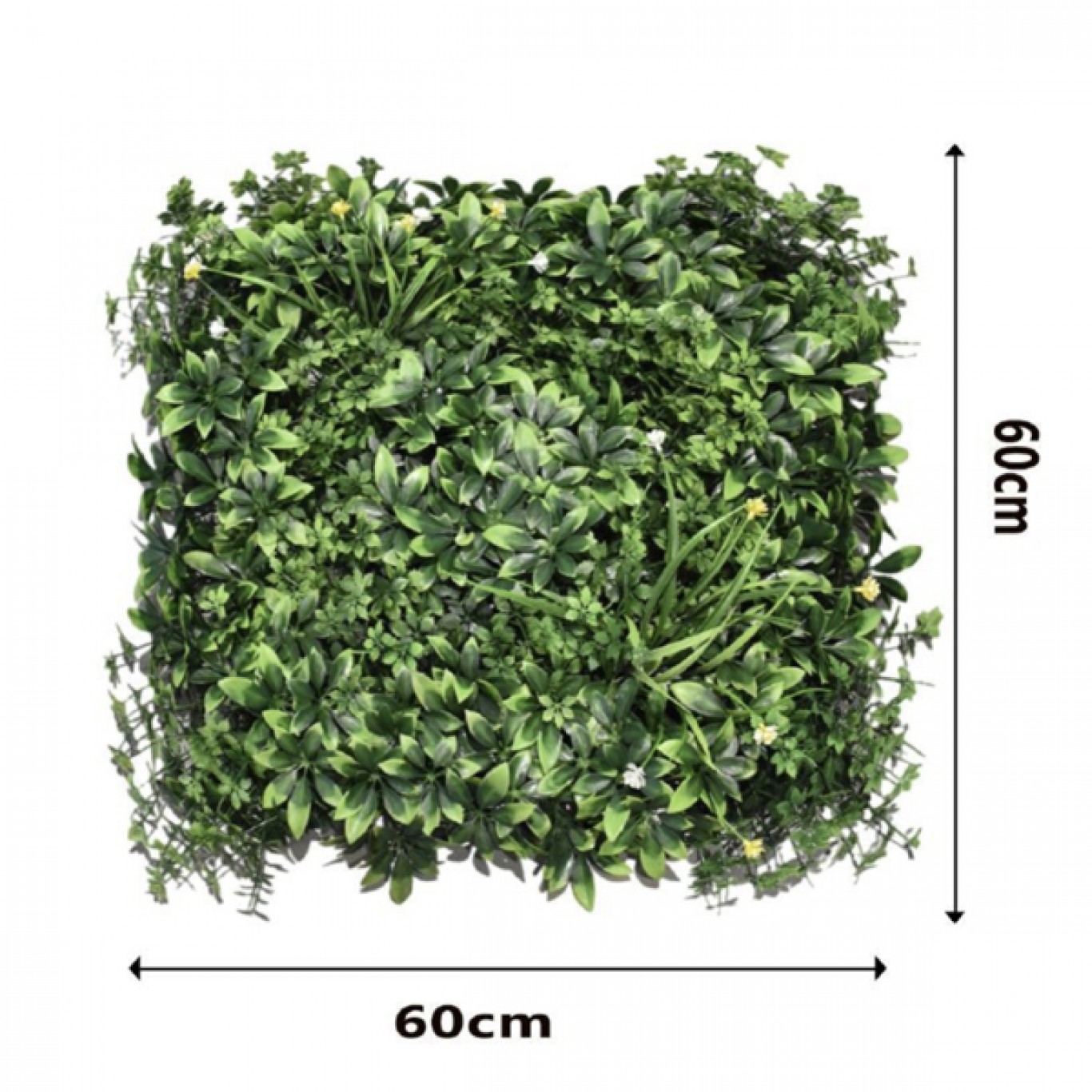 Ρεαλιστική Τεχνητή Φυλλωσιά Πρασινάδα – Φυσική Ομορφιά Χωρίς Συντήρηση 60x60cm Ρεαλιστική Τεχνητή Φυλλωσιά Πρασινάδα – Φυσική Ομορφιά Χωρίς Συντήρηση 60x60cm