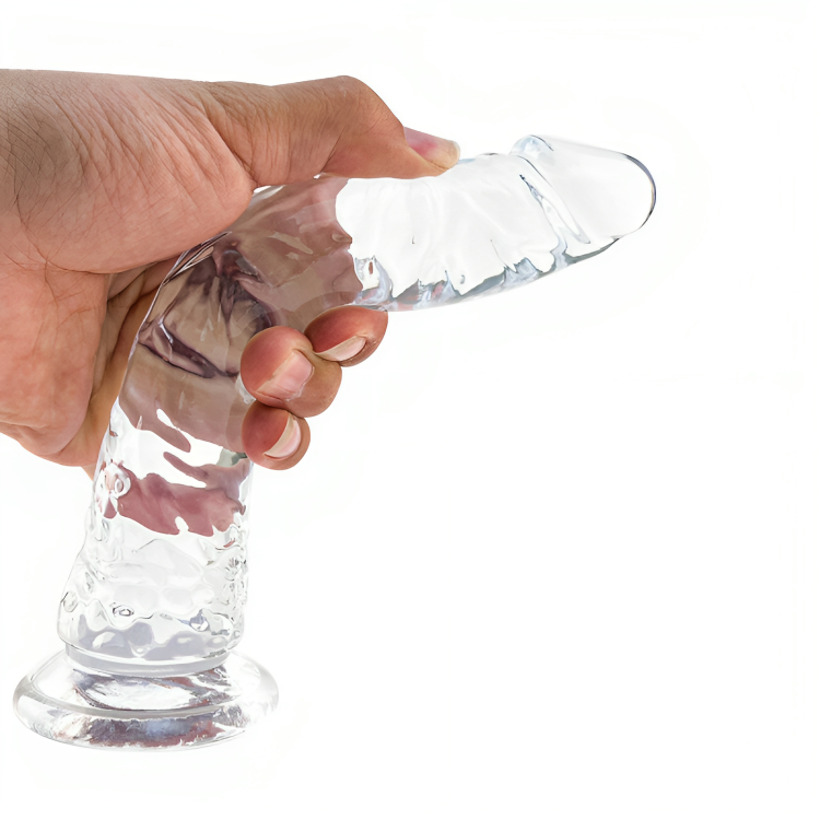 Ρεαλιστικό Dildo Σιλικόνης με Ισχυρή Βεντούζα Ρεαλιστικό Dildo Σιλικόνης με Ισχυρή Βεντούζα