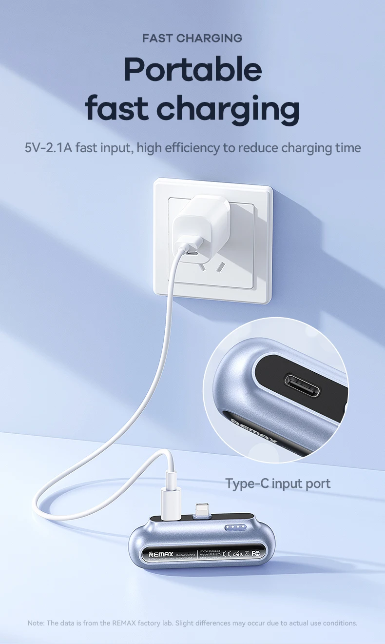 Remax Κάψουλα Power bank για iPhone 3000mAh Remax Κάψουλα Power bank για iPhone 3000mAh