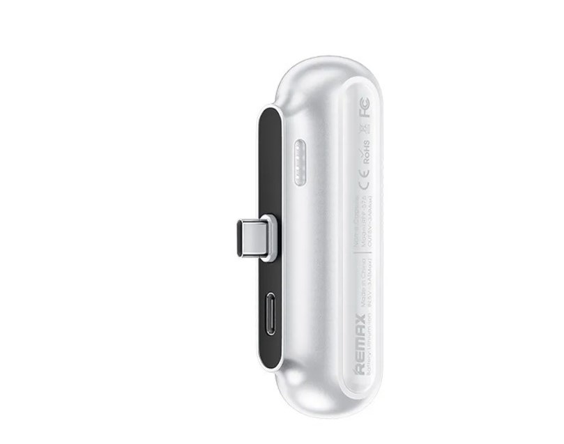 Remax Κάψουλα Mini Power Βank για Φόρτιση iPhone με Οθόνη LED Χωρίς Καλώδιο 3000mAh 15W Remax Κάψουλα Mini Power Βank για Φόρτιση iPhone με Οθόνη LED Χωρίς Καλώδιο 3000mAh 15W