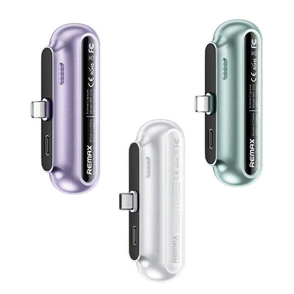 Remax Κάψουλα Power bank για iPhone 3000mAh Remax Κάψουλα Power bank για iPhone 3000mAh
