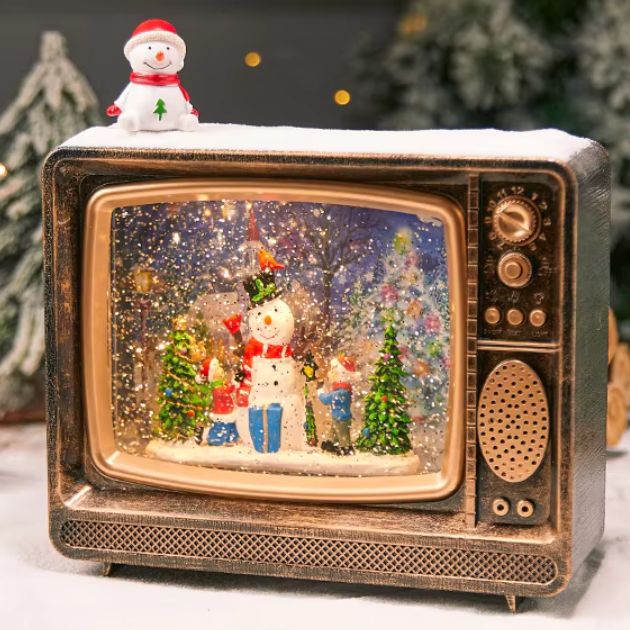 Ρέτρο Επιτραπέζιο Χριστουγεννιάτικο Διακοσμητικό Τηλεόραση με Φωτισμό - HomeTheory Ρέτρο Επιτραπέζιο Χριστουγεννιάτικο Διακοσμητικό Τηλεόραση με Φωτισμό - HomeTheory