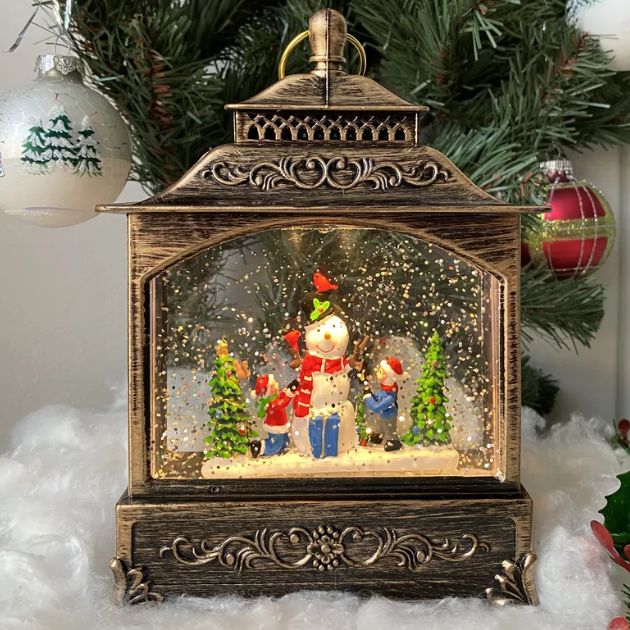 Ρέτρο Επιτραπέζιο Χριστουγεννιάτικο Διακοσμητικό Φαναράκι με Φωτισμό - HomeTheory Ρέτρο Επιτραπέζιο Χριστουγεννιάτικο Διακοσμητικό Φαναράκι με Φωτισμό - HomeTheory