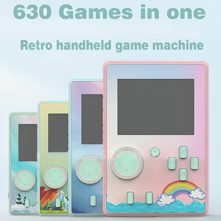Ρετρό Φορητή Κονσόλα Χειρός με 630 Παιχνίδια και Οθόνη 3 Ιντσών - Για Όλες τις Ηλικίες Ρετρό Φορητή Κονσόλα Χειρός με 630 Παιχνίδια και Οθόνη 3 Ιντσών - Για Όλες τις Ηλικίες