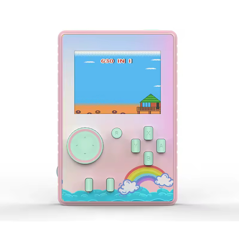 Ρετρό Φορητή Κονσόλα Χειρός με 630 Παιχνίδια και Οθόνη 3 Ιντσών - Για Όλες τις Ηλικίες Ρετρό Φορητή Κονσόλα Χειρός με 630 Παιχνίδια και Οθόνη 3 Ιντσών - Για Όλες τις Ηλικίες