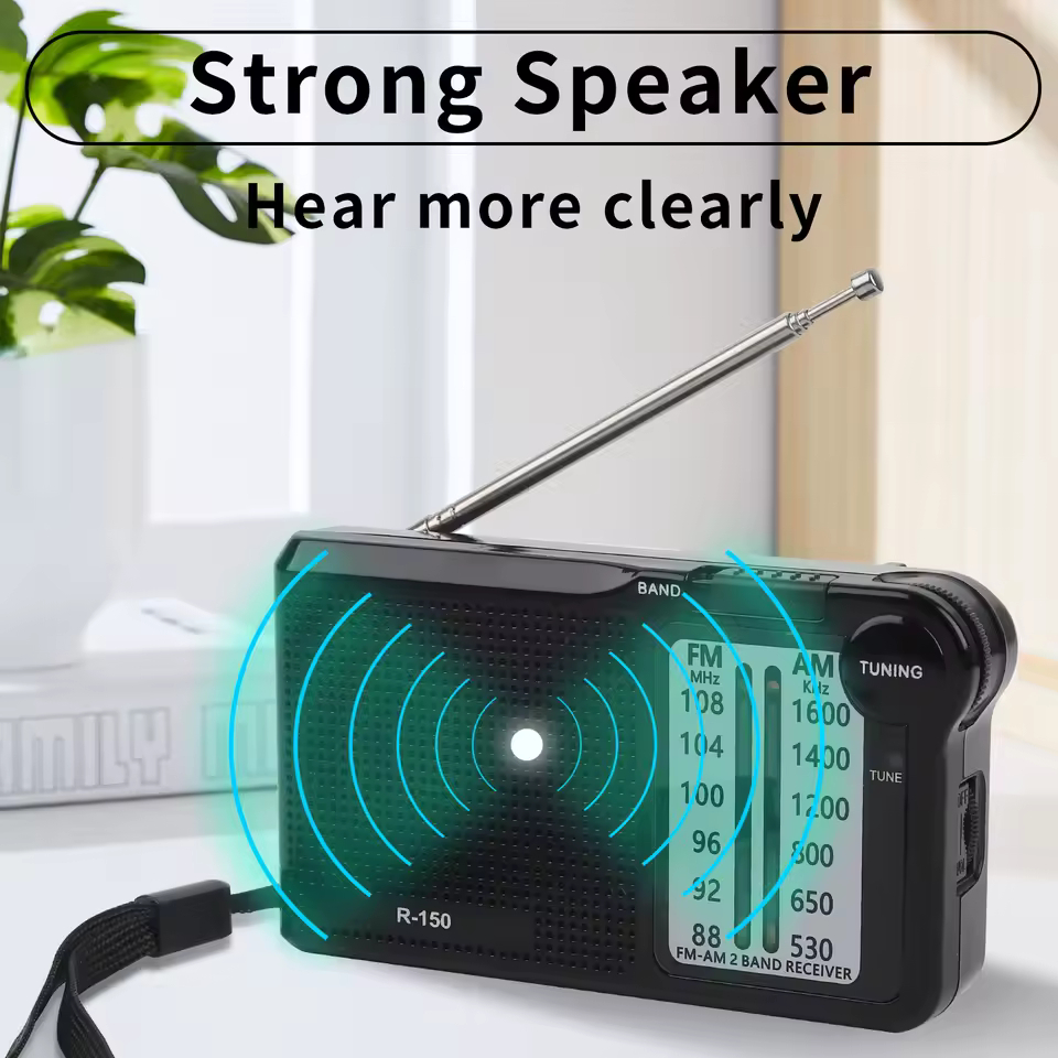 Retro Φορητό Ραδιόφωνο AM-FM - CMiK Retro Φορητό Ραδιόφωνο AM-FM - CMiK