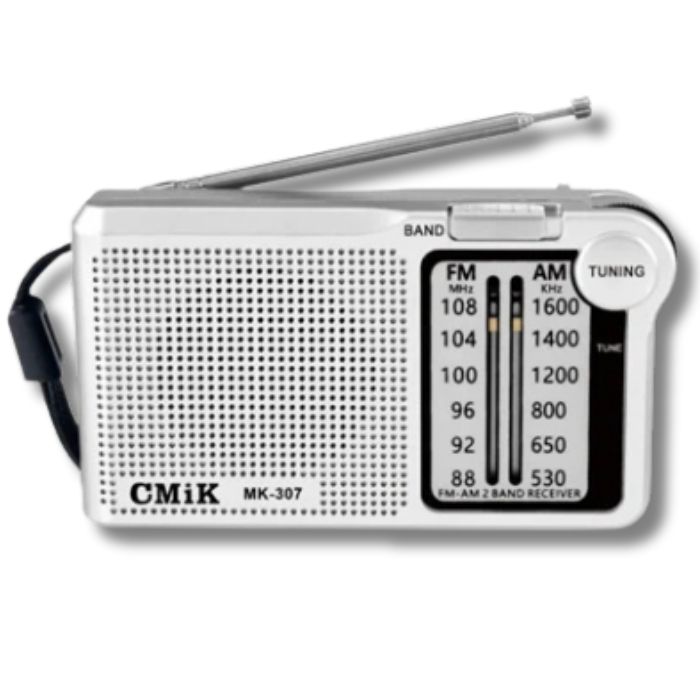 Retro Φορητό Ραδιόφωνο AM-FM - CMiK Retro Φορητό Ραδιόφωνο AM-FM - CMiK