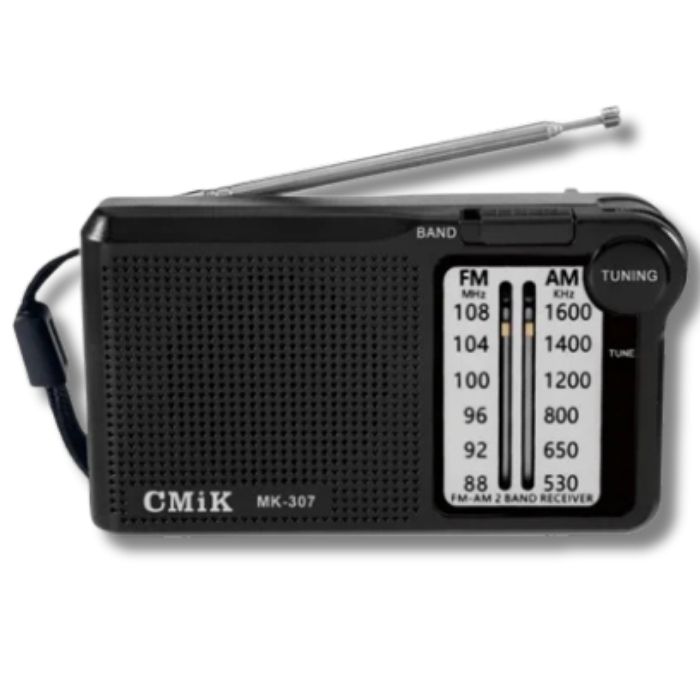 Retro Φορητό Ραδιόφωνο AM-FM - CMiK Retro Φορητό Ραδιόφωνο AM-FM - CMiK