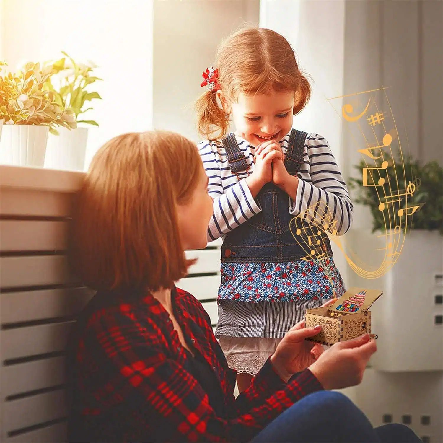 Ρετρό Ξύλινο Χειροκίνητο Μουσικό Κουτί – Happy Birthday Ρετρό Ξύλινο Χειροκίνητο Μουσικό Κουτί – Happy Birthday