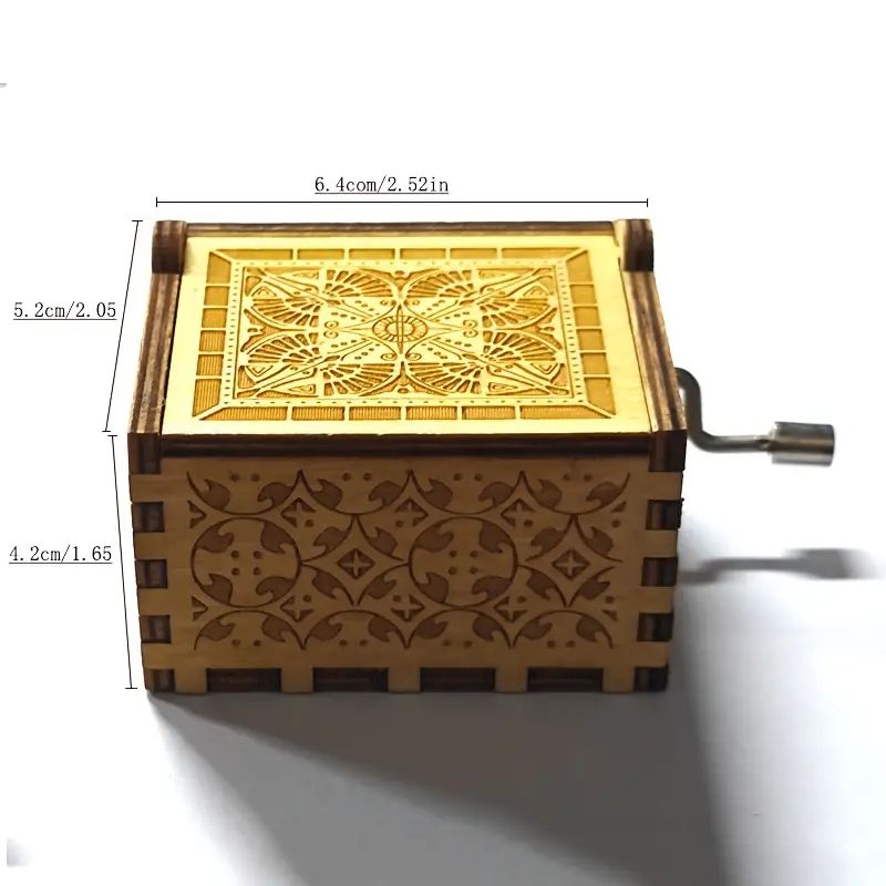 Ρετρό Ξύλινο Χειροκίνητο Μουσικό Κουτί – Η Πεντάμορφη και το Τέρας Ρετρό Ξύλινο Χειροκίνητο Μουσικό Κουτί – Η Πεντάμορφη και το Τέρας