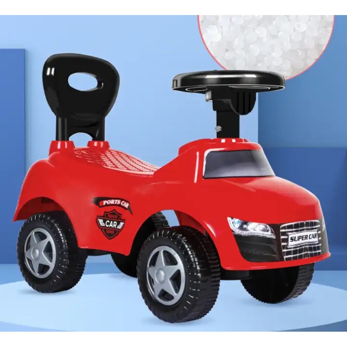Ride On Περπατούρα Αυτοκινητάκι BC1113 με Λαβή Ώθησης & Τιμόνι Παιδικό Όχημα Κόκκινο Ride On Περπατούρα Αυτοκινητάκι BC1113 με Λαβή Ώθησης & Τιμόνι Παιδικό Όχημα Κόκκινο