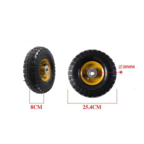 Ρόδα από Καουτσούκ 25.4×8 cm 1 τμχ - Bossram Ρόδα από Καουτσούκ 25.4×8 cm 1 τμχ - Bossram