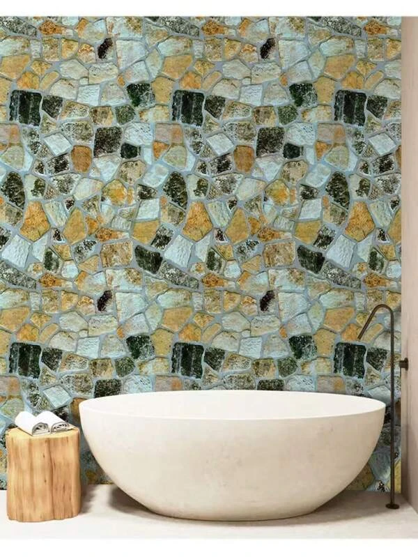 Ρολό Αυτοκόλλητη Αδιάβροχη Ταπετσαρία Τοίχου Πέτρα 200 x 45cm Ρολό Αυτοκόλλητη Αδιάβροχη Ταπετσαρία Τοίχου Πέτρα 200 x 45cm