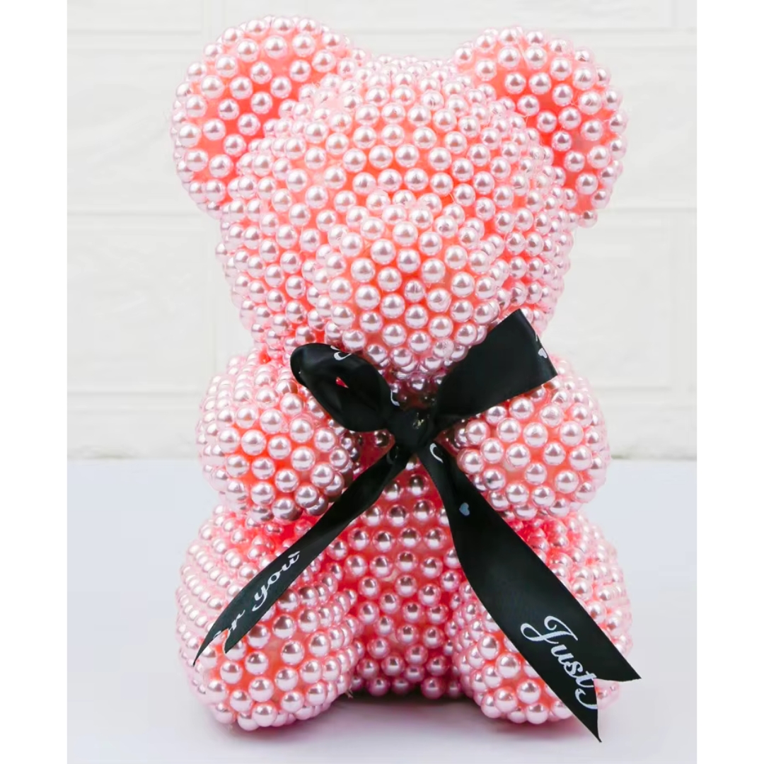 Ρομαντικό Αρκουδάκι από Πέρλες 20x12 - Ιδανικό Δώρο Αγίου Βαλεντίνου Ρομαντικό Αρκουδάκι από Πέρλες 20x12 - Ιδανικό Δώρο Αγίου Βαλεντίνου