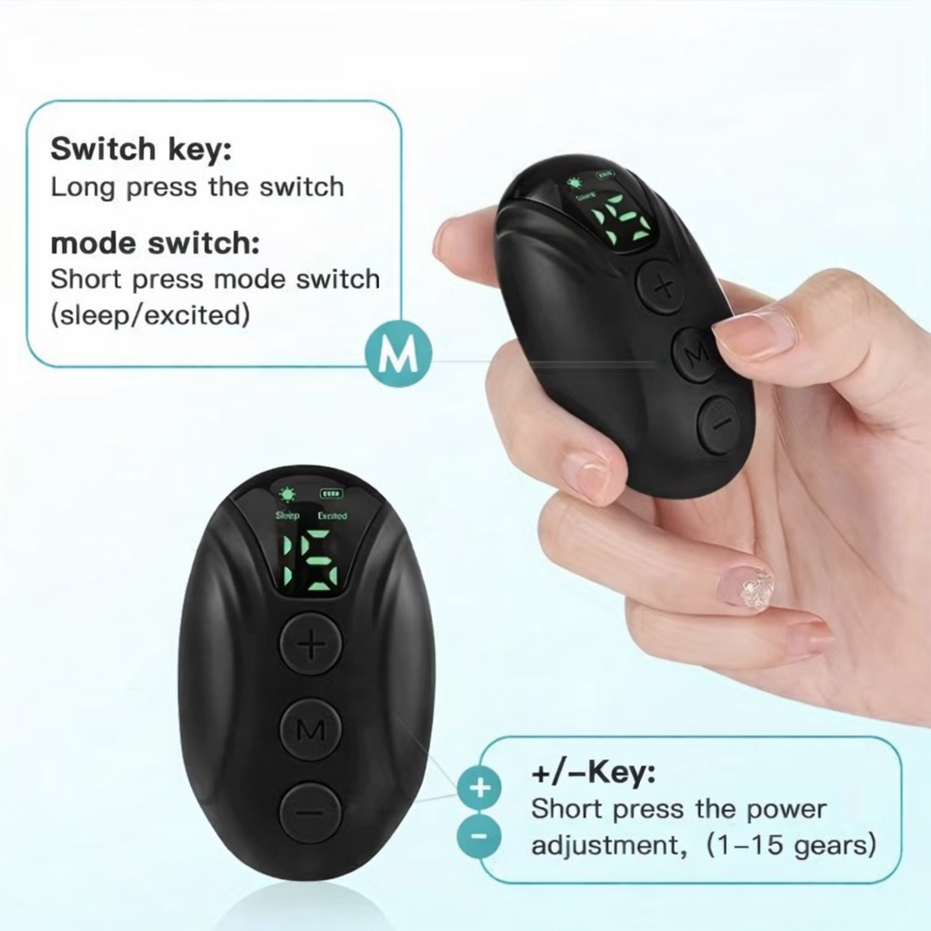 Επαναφορτιζόμενη Mini Συσκευή με Τεχνολογία Μικρορεύματος για Βελτίωση του Ύπνου και Άμεση Χαλάρωση Επαναφορτιζόμενη Mini Συσκευή με Τεχνολογία Μικρορεύματος για Βελτίωση του Ύπνου και Άμεση Χαλάρωση