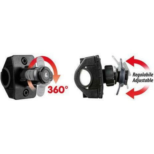 Ρυθμιζόμενη Βάση Στήριξης Κινητού Τηλεφώνου Μηχανής Opti Handle για Τιμόνι 16 έως 32mm 360° για Θήκες Opti Case Ρυθμιζόμενη Βάση Στήριξης Κινητού Τηλεφώνου Μηχανής Opti Handle για Τιμόνι 16 έως 32mm 360° για Θήκες Opti Case