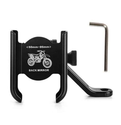 Ρυθμιζόμενη Βάση Στήριξης Κινητού Τηλεφώνου Universal για Μοτοσυκλέτα Μαύρη Ρυθμιζόμενη Βάση Στήριξης Κινητού Τηλεφώνου Universal για Μοτοσυκλέτα Μαύρη