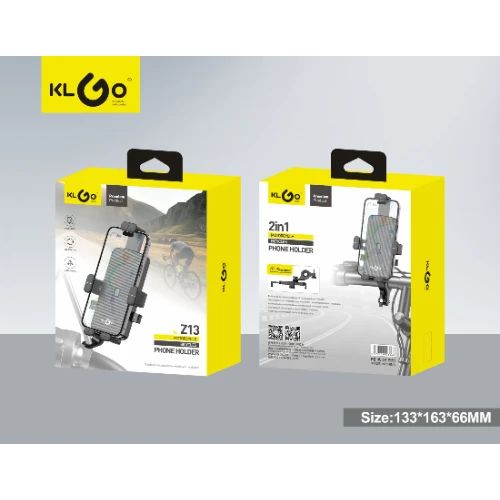 Ρυθμιζόμενη Βάση Στήριξης Κινητού Τηλεφώνου Universal για Ποδήλατο KLGO Z13 Μαύρη Ρυθμιζόμενη Βάση Στήριξης Κινητού Τηλεφώνου Universal για Ποδήλατο KLGO Z13 Μαύρη