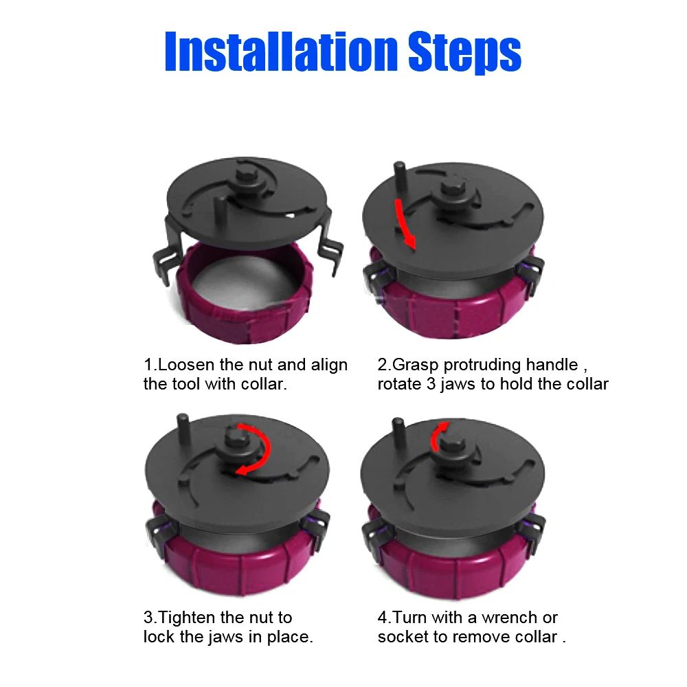 Ρυθμιζόμενο Κλειδί Τάπας Καυσίμου 100 έως 170 mm - Μαύρο Ρυθμιζόμενο Κλειδί Τάπας Καυσίμου 100 έως 170 mm - Μαύρο