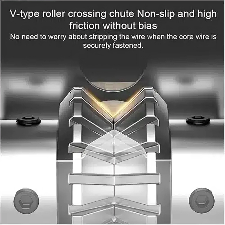 Ρυθμιζόμενο Χειροκίνητο Μηχάνημα Απογύμνωσης Καλωδίων 1-25mm με Μανιβέλα Ρυθμιζόμενο Χειροκίνητο Μηχάνημα Απογύμνωσης Καλωδίων 1-25mm με Μανιβέλα